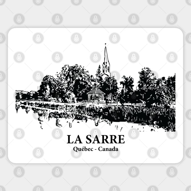 La Sarre - Québec Magnet by Lakeric